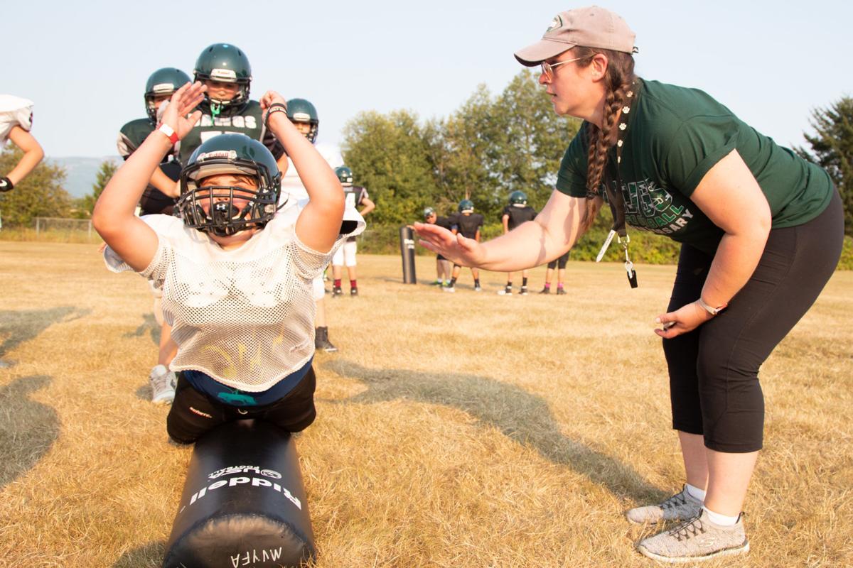 Female Coach At Helm Of Mv Youth Football Team Sports Goskagit Com