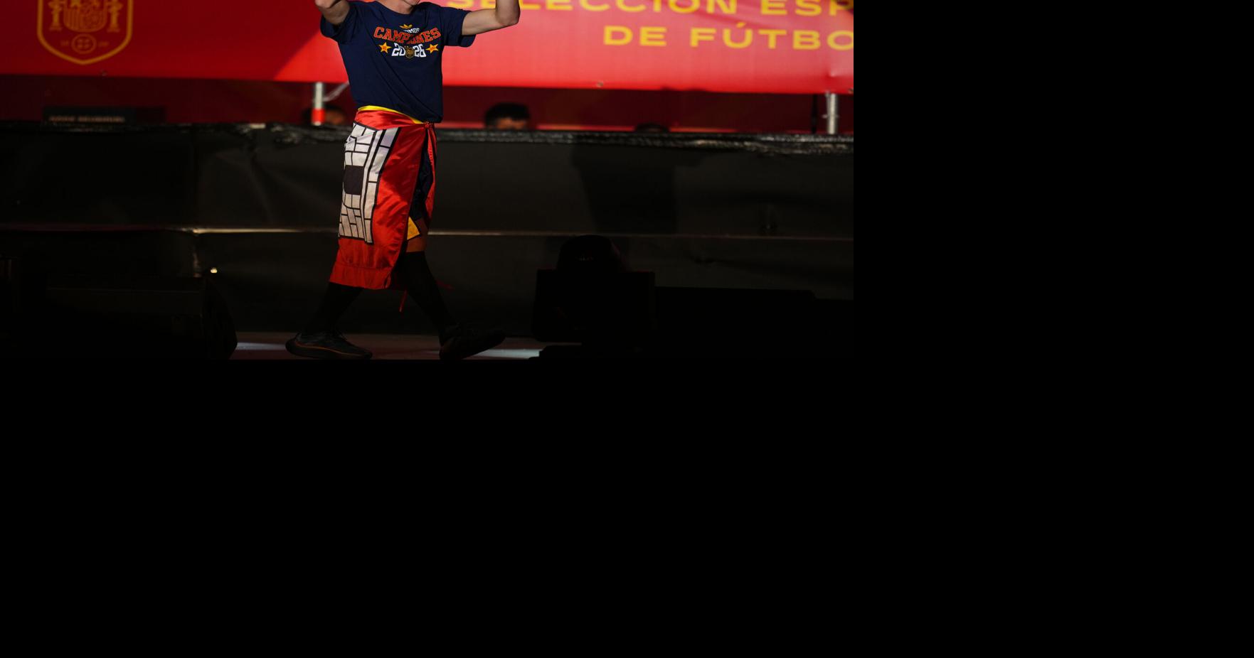 Spain WCup Soccer Celebration