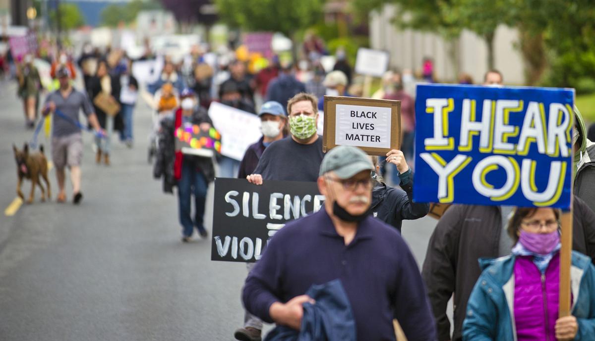 Black Lives Matter march, 6.12.20