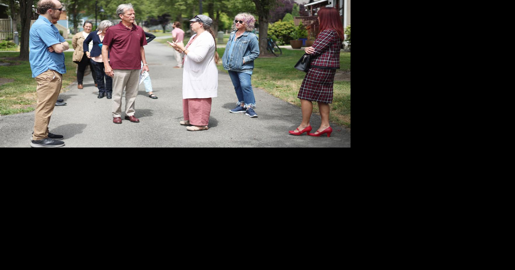 Local leaders tour Home Trust of Skagit sites