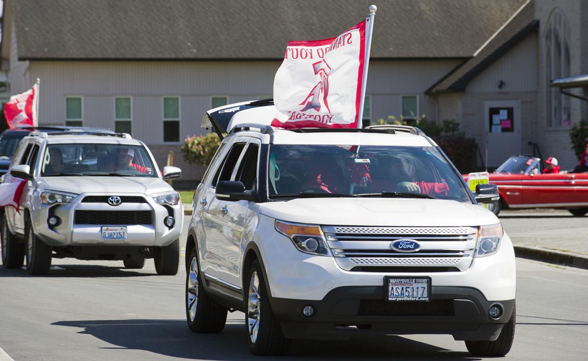 Stanwood Youth Football parade, 4.19.20