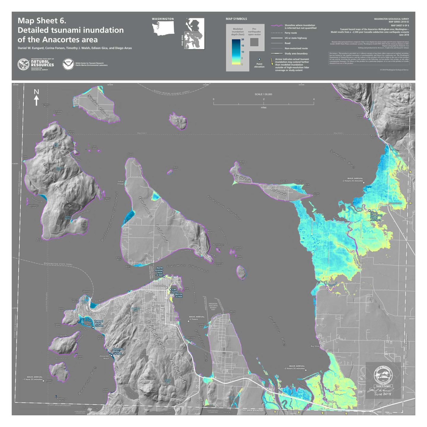 Tsunami Risks After Earthquake Shown On New Maps | News | Goskagit.com