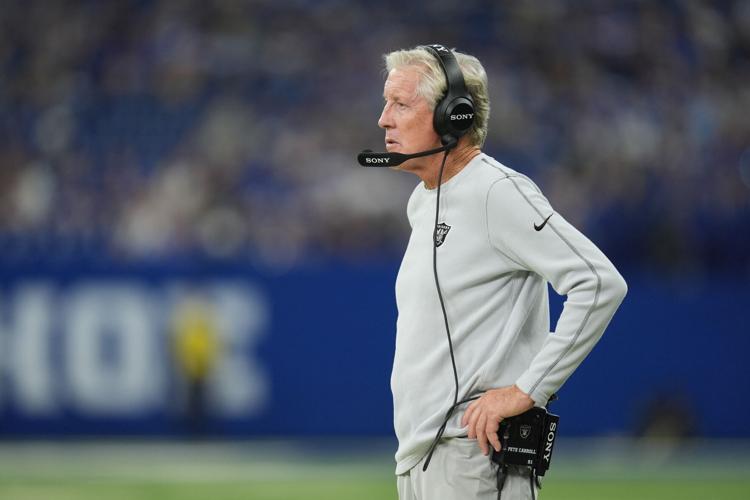 Pete Carroll expected results to come much quicker after becoming the  Raiders' coach | Sports | goskagit.com