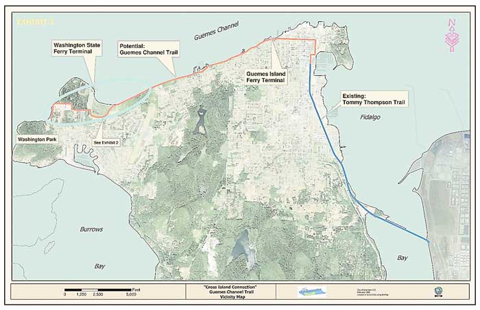 Guemes Channel Trail starts to take shape | News ...