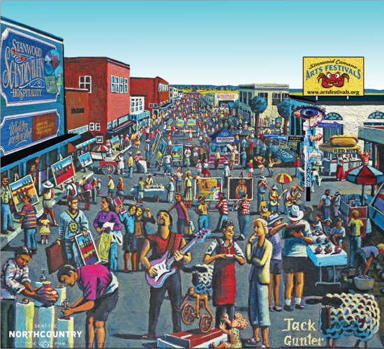 schack art center silent auction