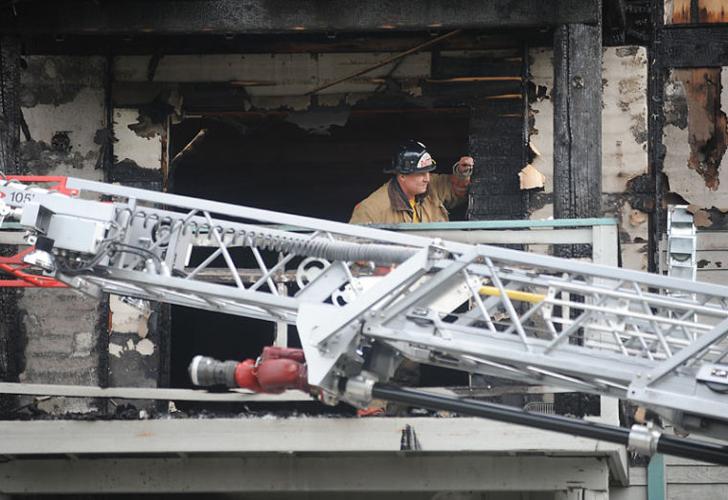 Mount Vernon Apartment Fire Gallery