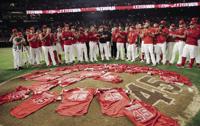 We're playing for him: Angels honor Skaggs with amazing game