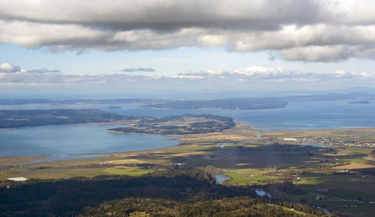 Photo gallery Winter sightseeing over Stanwood & Camano, 2.28.19