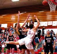 Russell Wilson, Ciara take in Stanwood girls hoops game