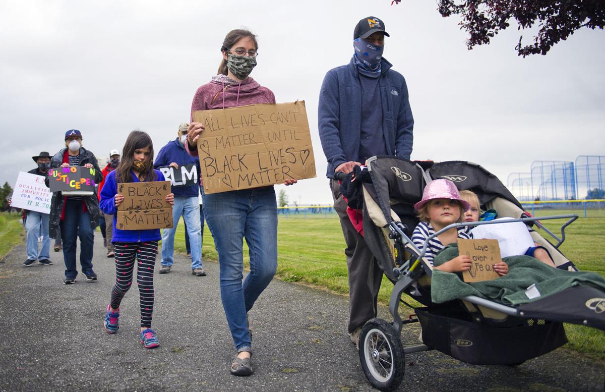 Black Lives Matter march, 6.12.20