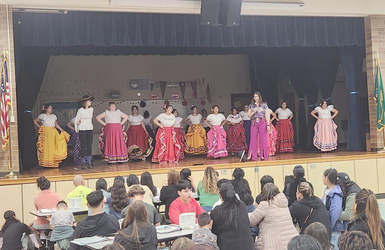 LaVenture Middle School dual language students celebrate a successful
