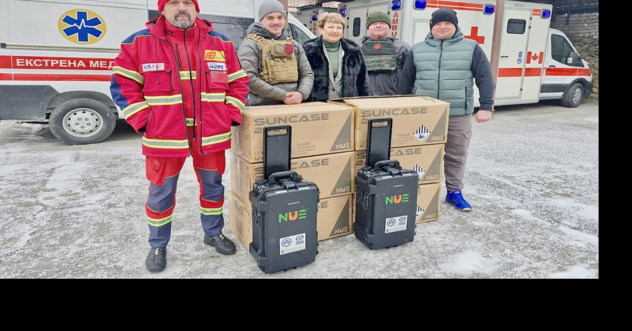 Solar power company providing aid to Ukraine | Business