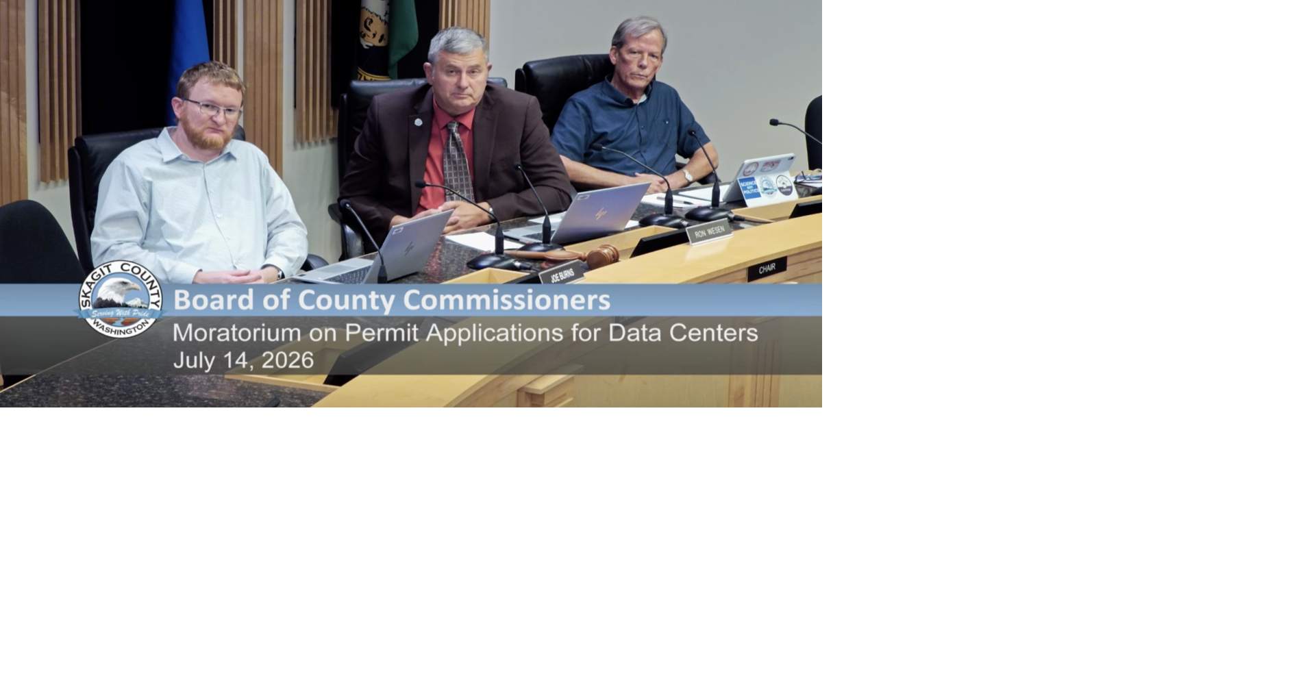 'We have a lot to lose': County commissioners hold hearing on data center ban