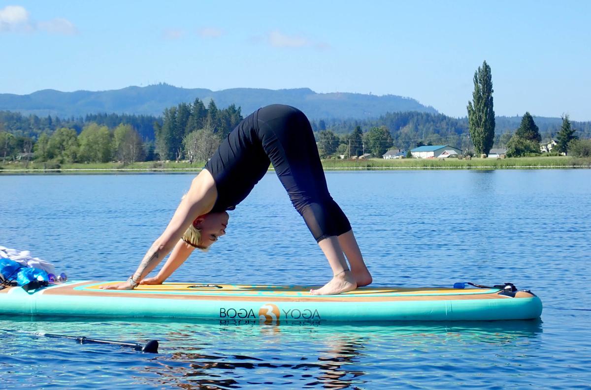 Standup paddleboard yoga tests balance, trust Local News
