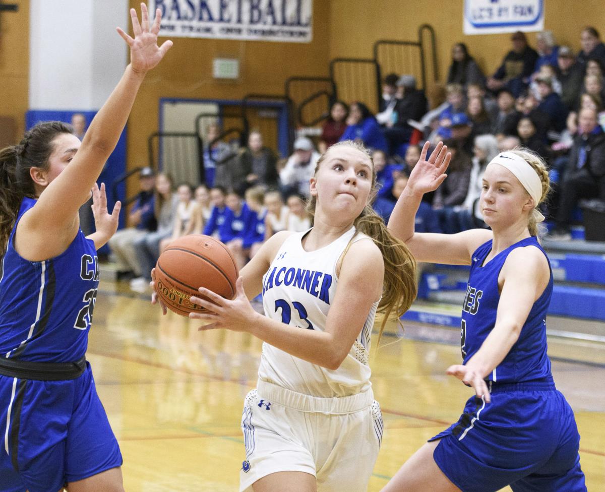 Prep Basketball Benson Led La Conner Girls Top Mv Christian