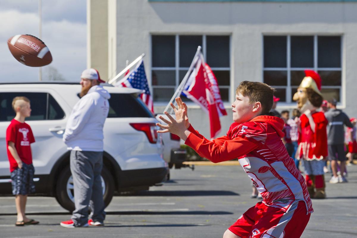Stanwood Youth Football parade, 4.19.20