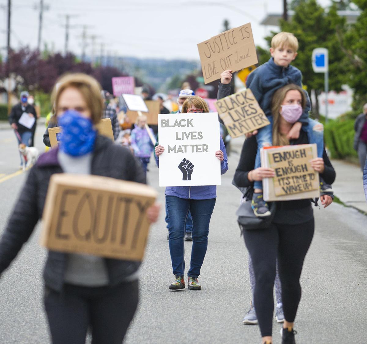Black Lives Matter march, 6.12.20