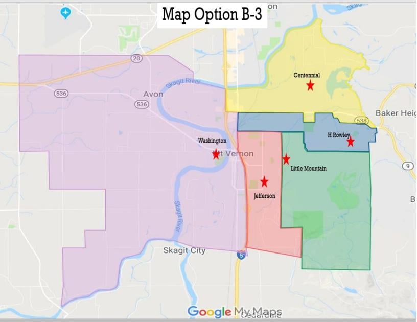Mount Vernon boundary map