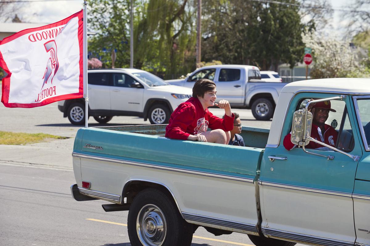 Stanwood Youth Football parade, 4.19.20