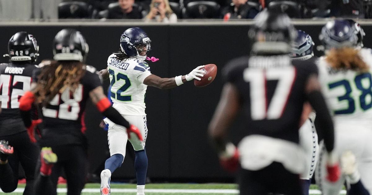 Rashid Vip Rashid Shaheed returns kickoff 100 yards for TD and Seahawks blow away ...