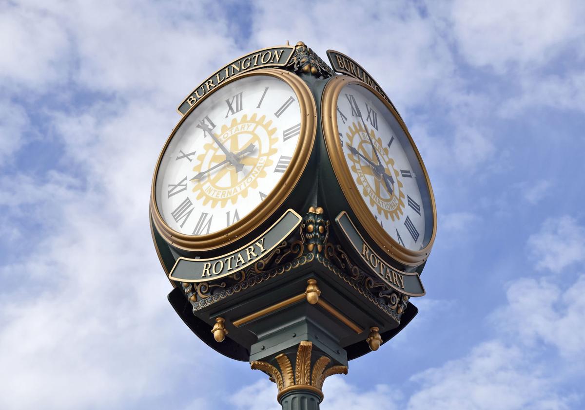 Burlington dedicates downtown clock Local News