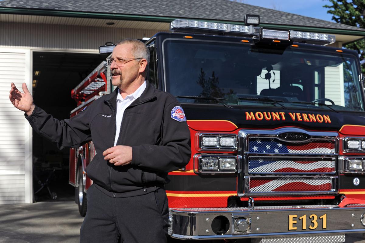 Mount Vernon Gets New Fire Engine Local News Goskagit Com