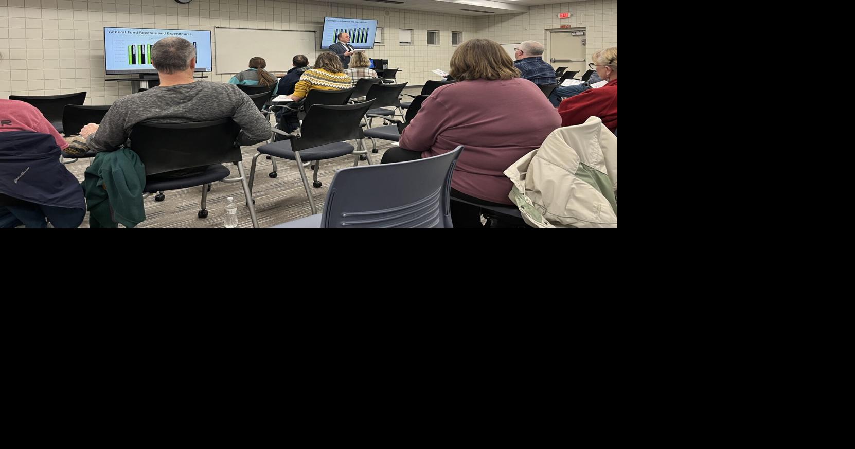 Community listens in at feedback session for ISD 318 News