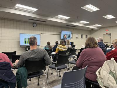 Community listens in at feedback session for ISD 318 News