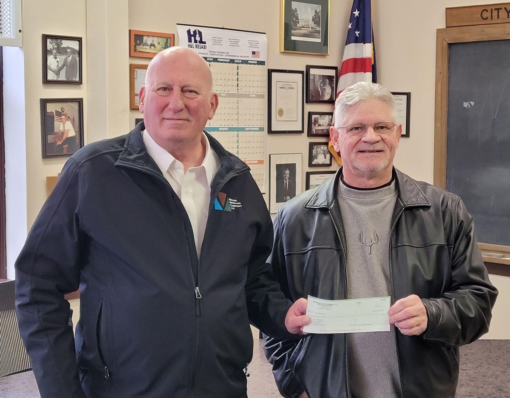 Mesabi Metallics donates to city of Keewatin News