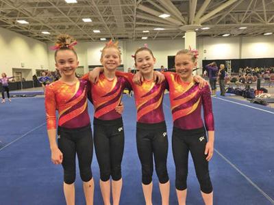 Rapids gymnasts compete at state meet | Sports