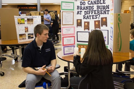 RJEMS students show off months of research at annual science fair ...