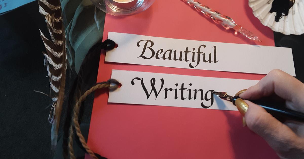 Beautiful Writing with Calligraphy ALS brings art tour to region | News ...