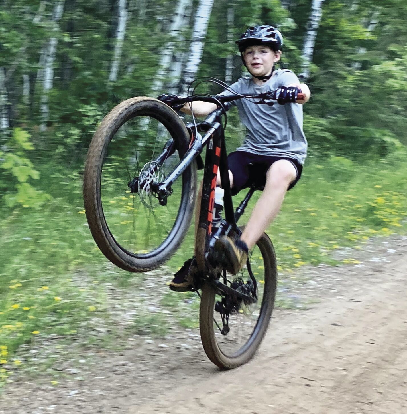 Longest wheelie on a mountain bike hot sale