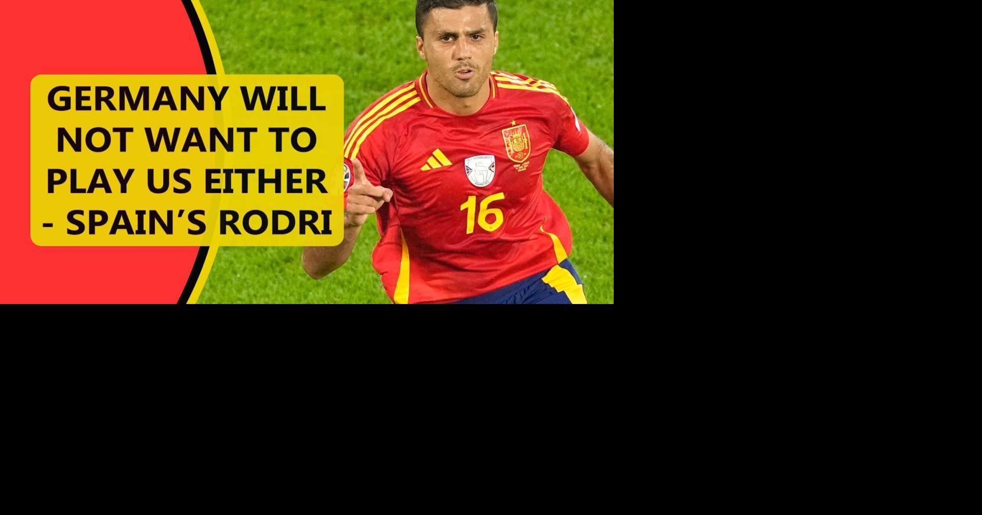 Alemania tampoco querrá enfrentarnos – Rodri de España |  Deportes
