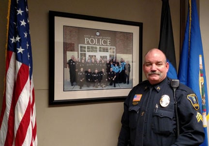 department police bradley rapids grand brent grandrapidsmn hibbing enforcement law grpd sgt nearly retiring he years after
