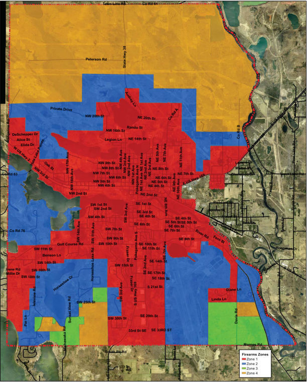 Council approves changes to firearms ordinance, zone map | News ...