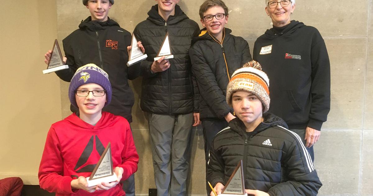 Mathcounts Team earns trip to state meet | News | grandrapidsmn.com