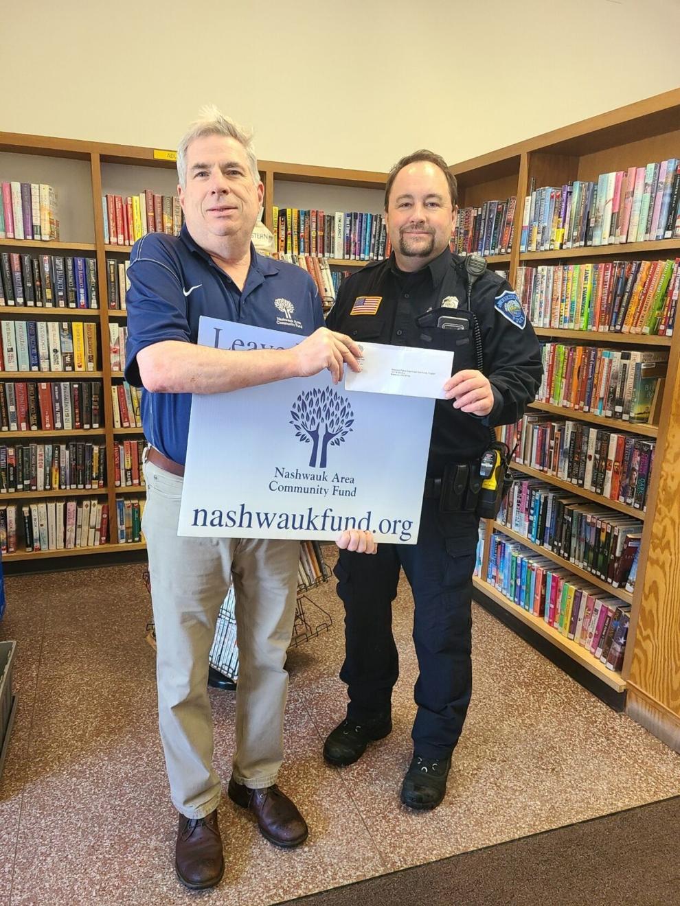 Keewatin Police Bike Safety Program receives 2500 Grant from Nashwauk Area Community Fund