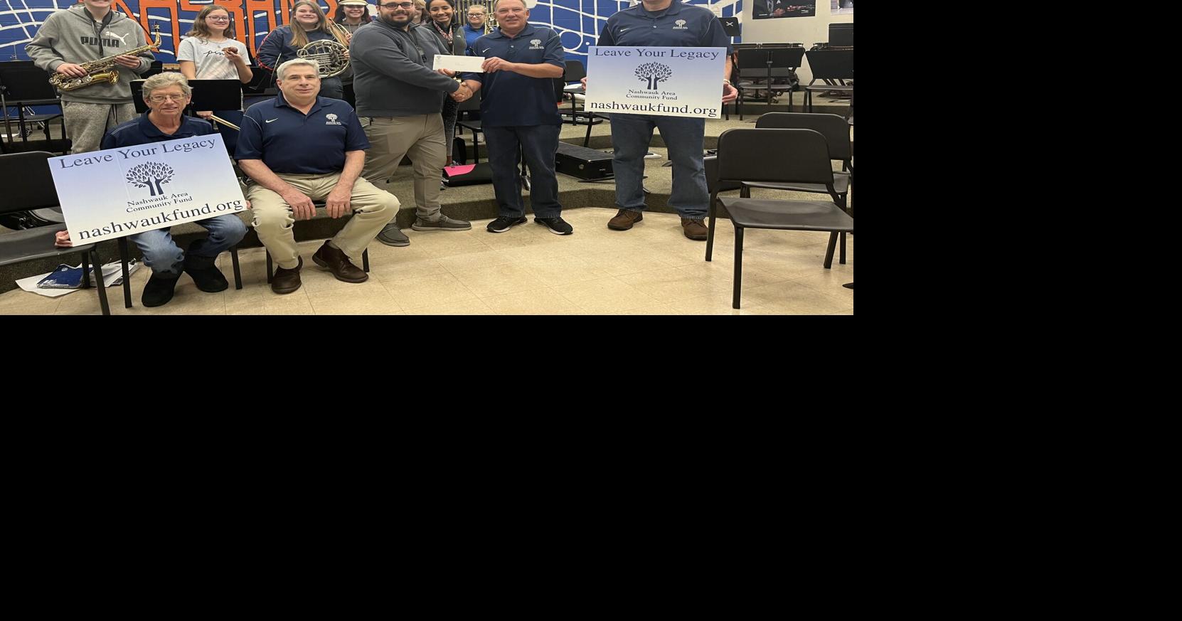 NashwaukKeewatin Band receives grant from Nashwauk Area Community Fund News