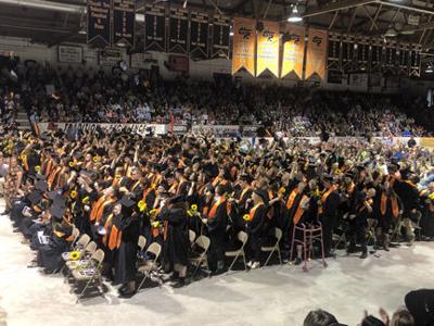 Class of 2019 sends their caps flying