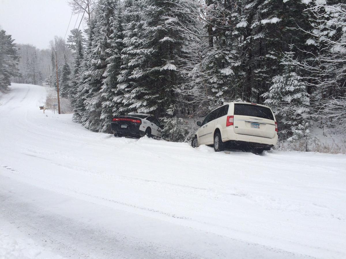 First big snowfall has motorists slipping and sliding News