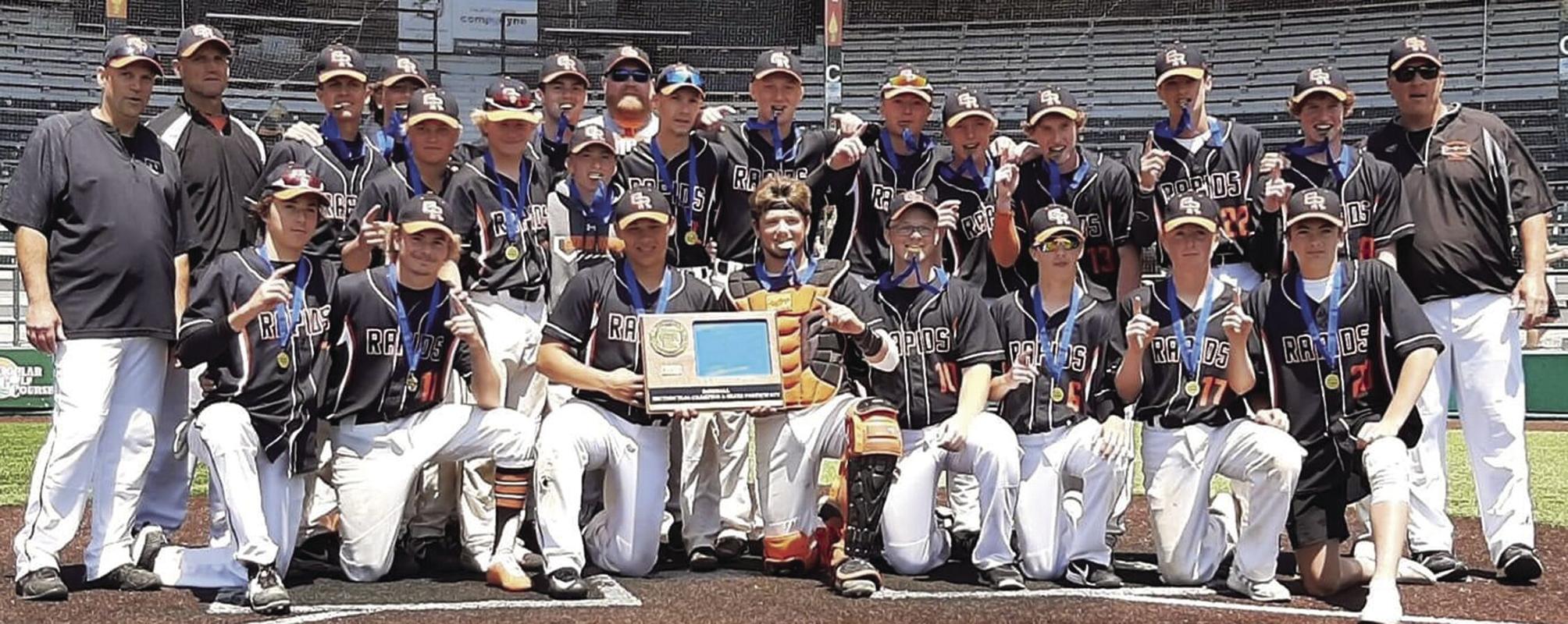 Rapids baseball team earns state trip High School
