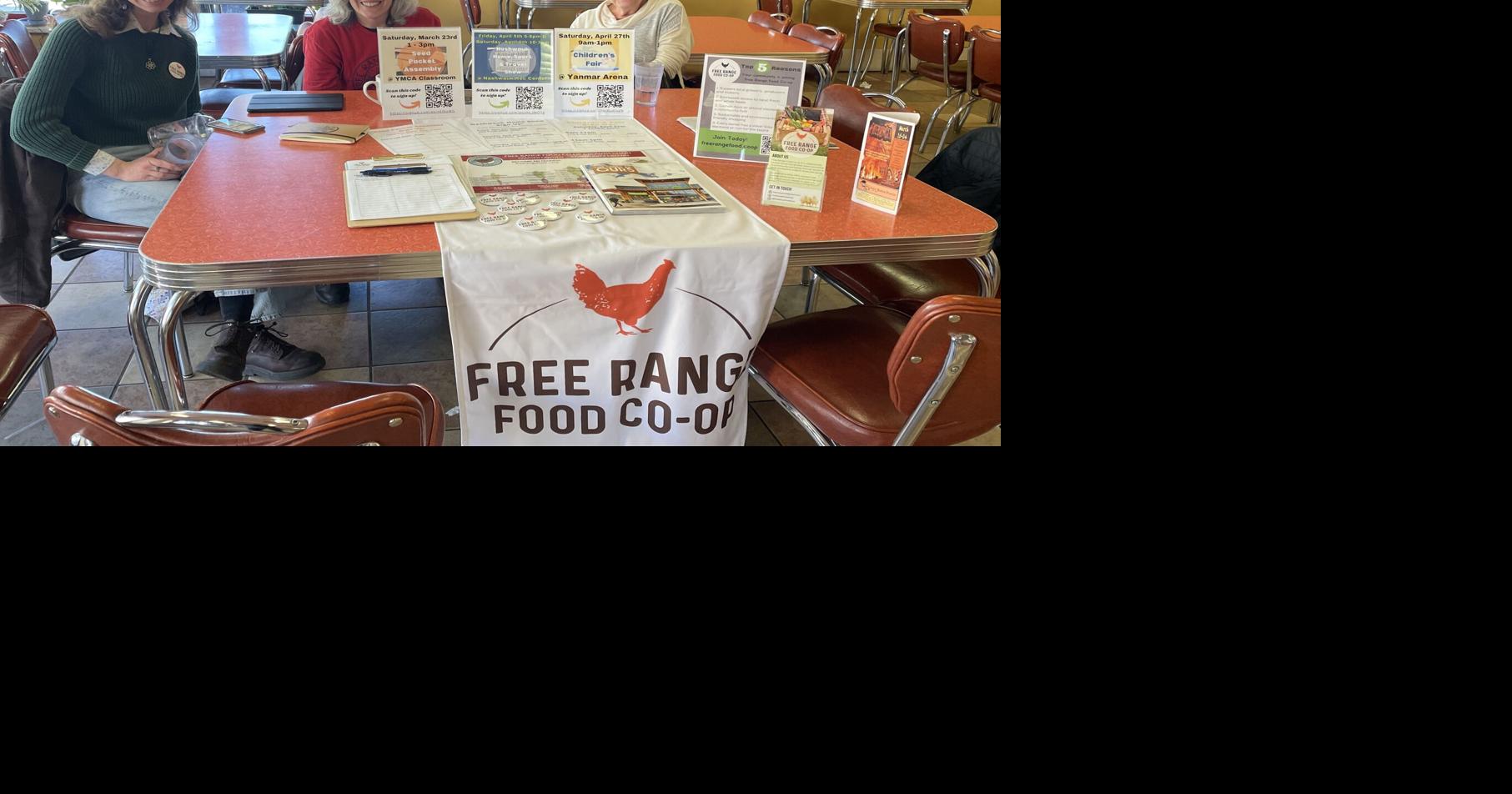 Free Range Food Coop circulates around town News