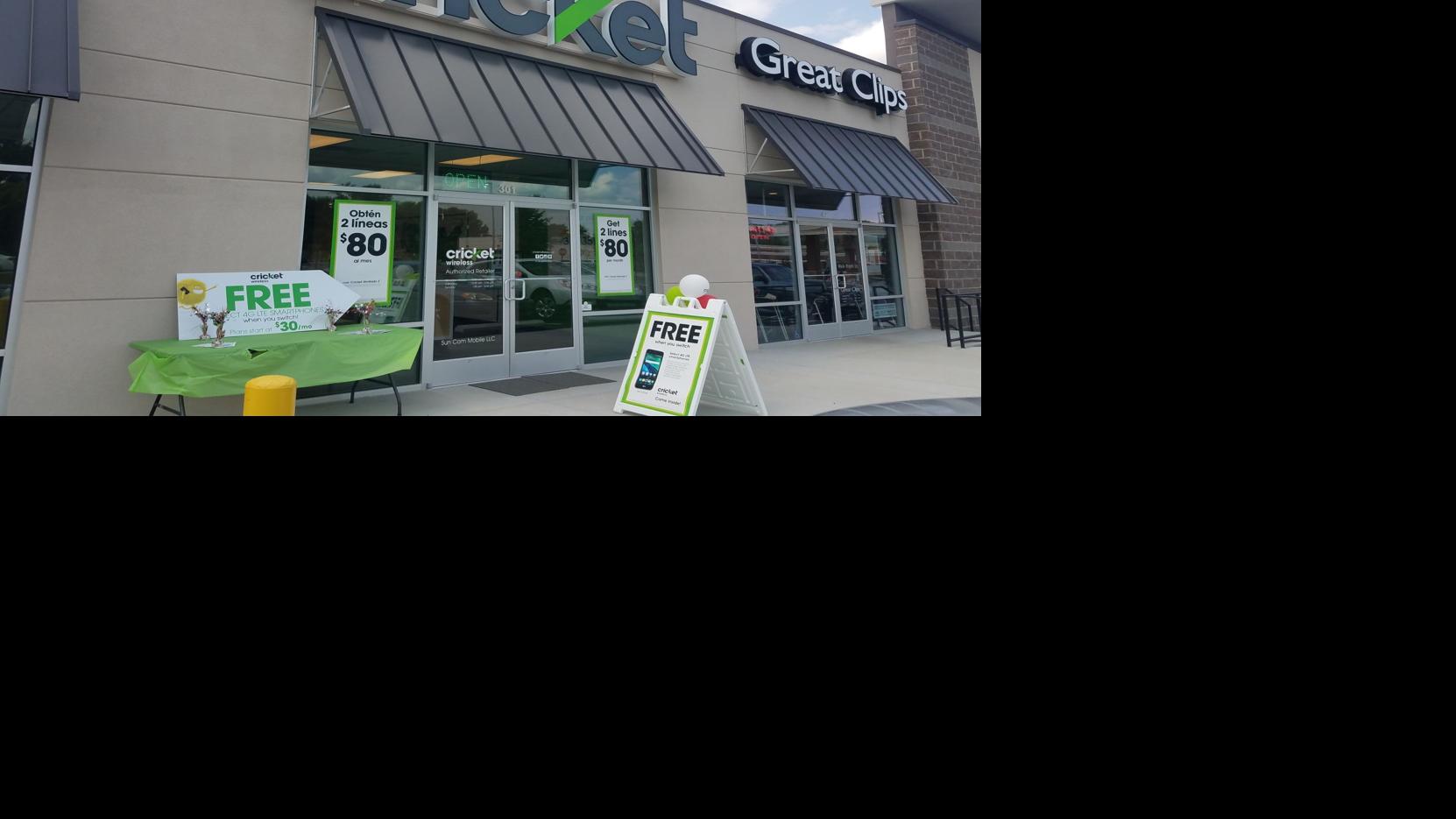 Cricket Wireless Store Locates At Crocket Crossing Local Business