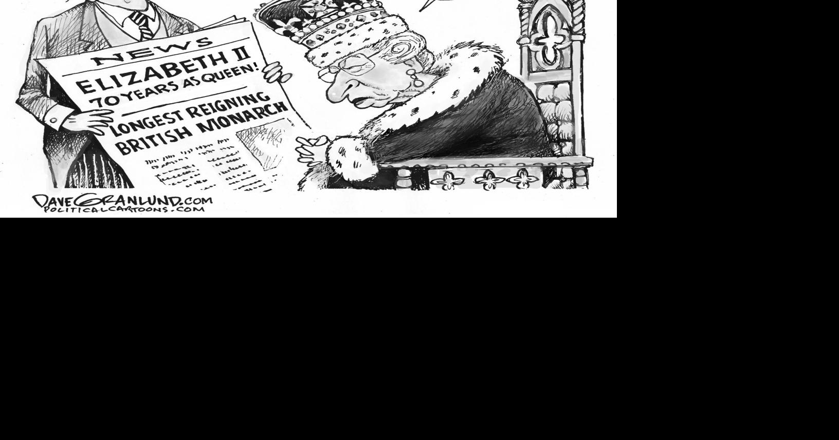 QE2 70 Year Reign | Editorial Cartoons | greenevillesun.com