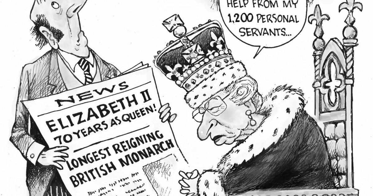 QE2 70 Year Reign | Editorial Cartoons | greenevillesun.com