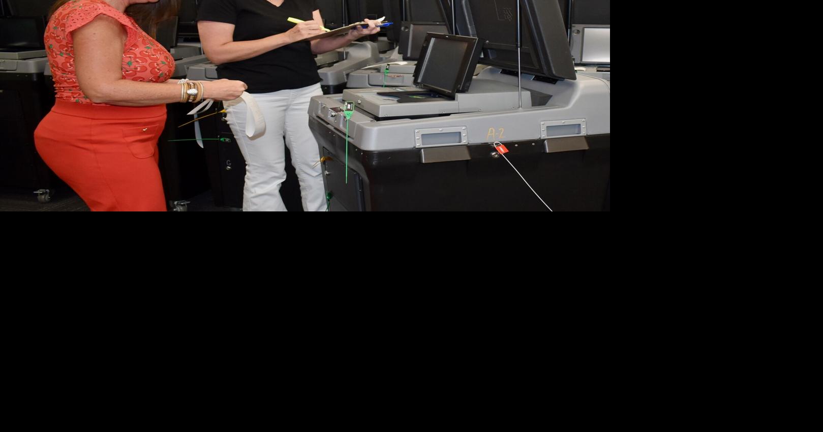 Voting machines certified for Aug. 6 election; early voting begins Friday