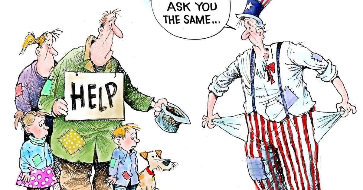 Cannot Help Cartoon Needing Help | Editorial Cartoons | greenevillesun.com