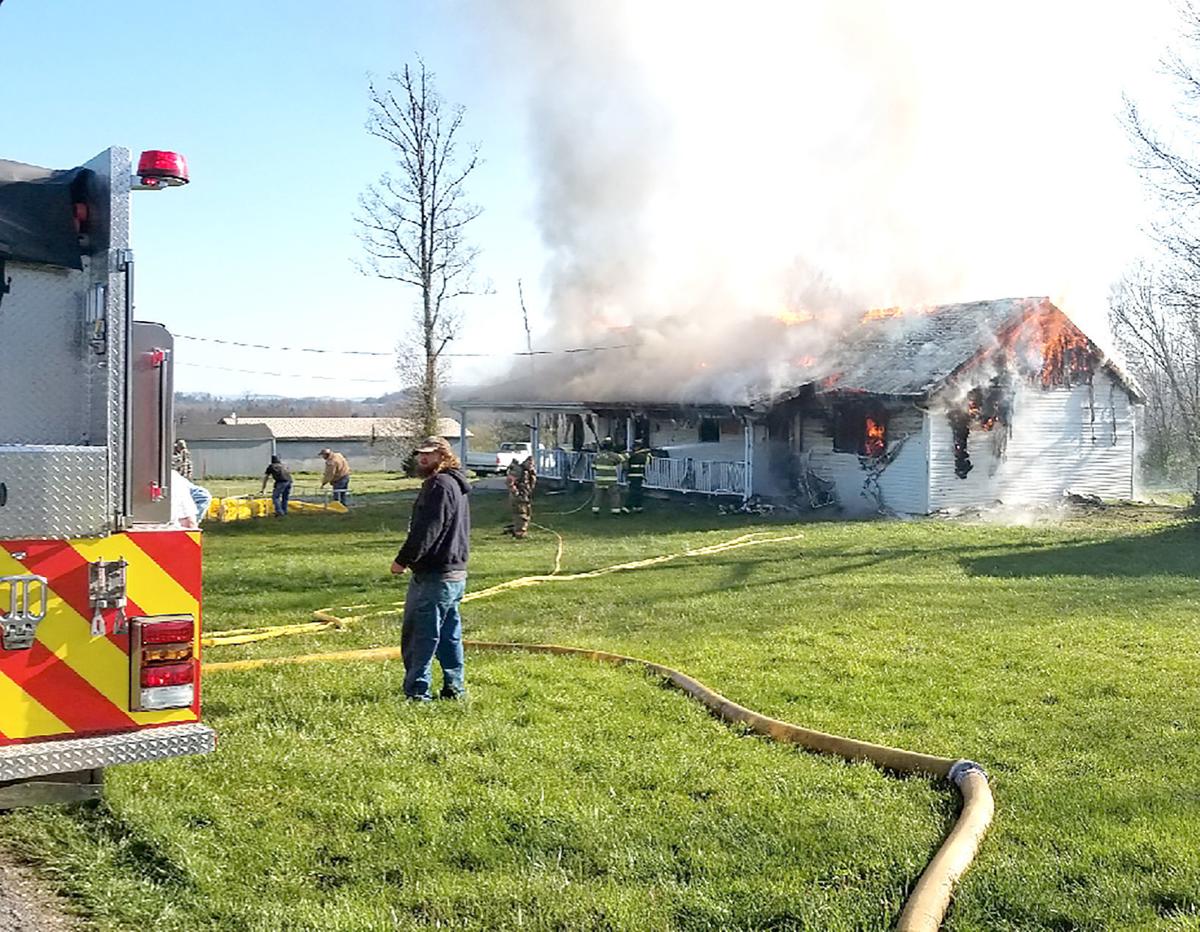 Fire Damages Camp Creek Road Home Local News