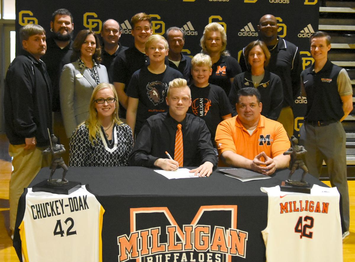 C D S Palazzo Signs To Play Basketball At Milligan Sports